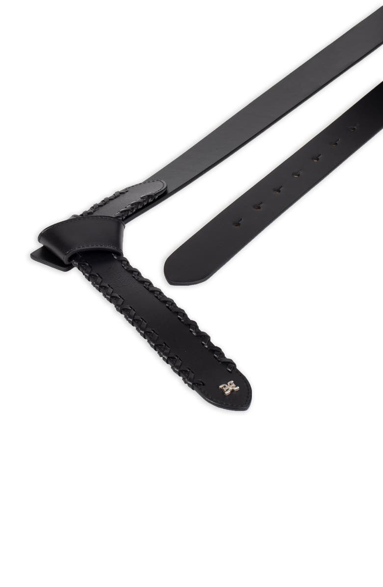 Sam Edelman Faux Tie Belt, Alternate, color, Black