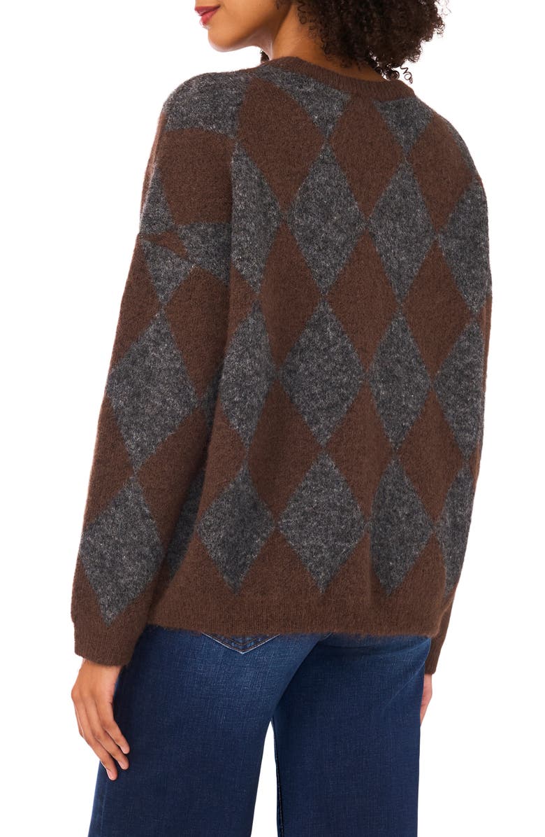 Halogen<sup>®</sup> Pullover Sweater, Alternate, color, Hot Fudge