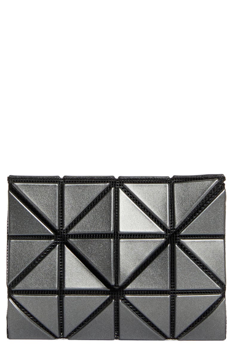 Bao Bao Issey Miyake Metallic Card Case, Main, color,