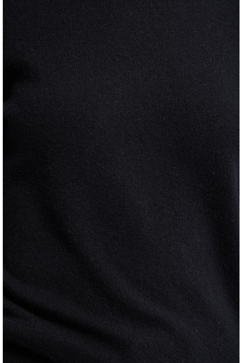Crewneck Cashmere Sweater, Alternate, color, BLACK ROCK