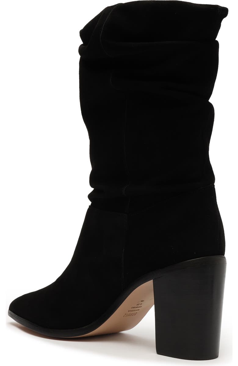 Schutz Ashlee Slouch Block Heel Boot, Alternate, color,