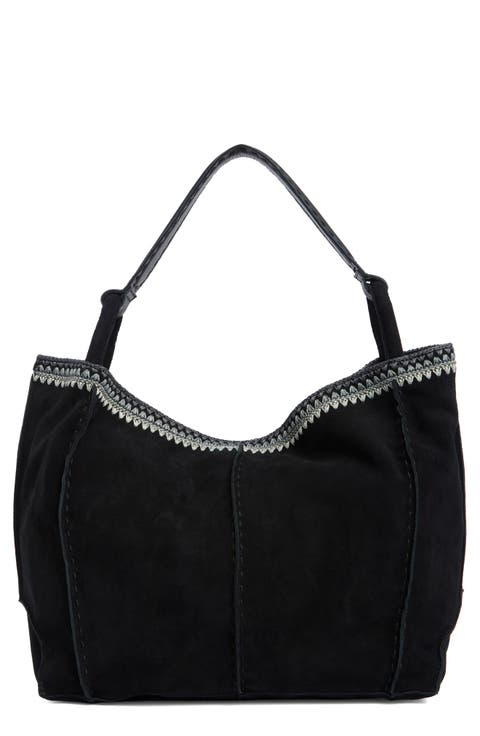 Los Feliz Large Suede Tote