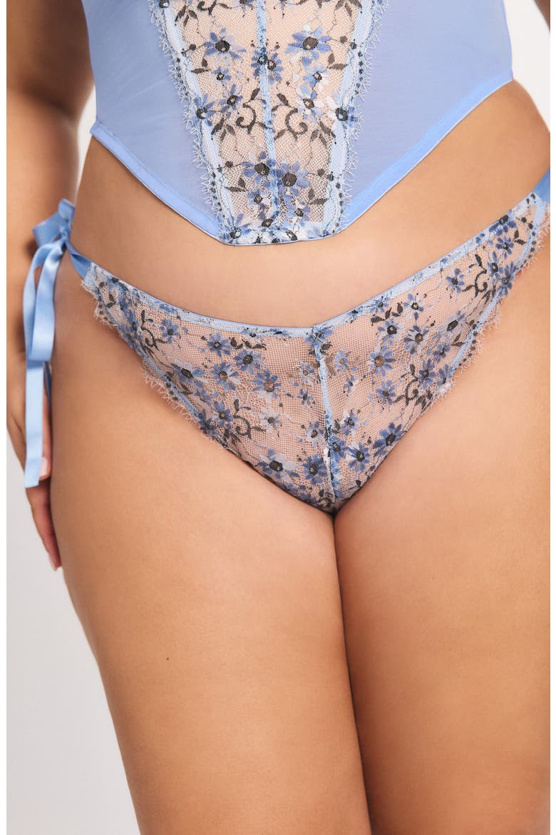 Daisy Darling Brazilian Briefs, Alternate, color, KIKI BLUE