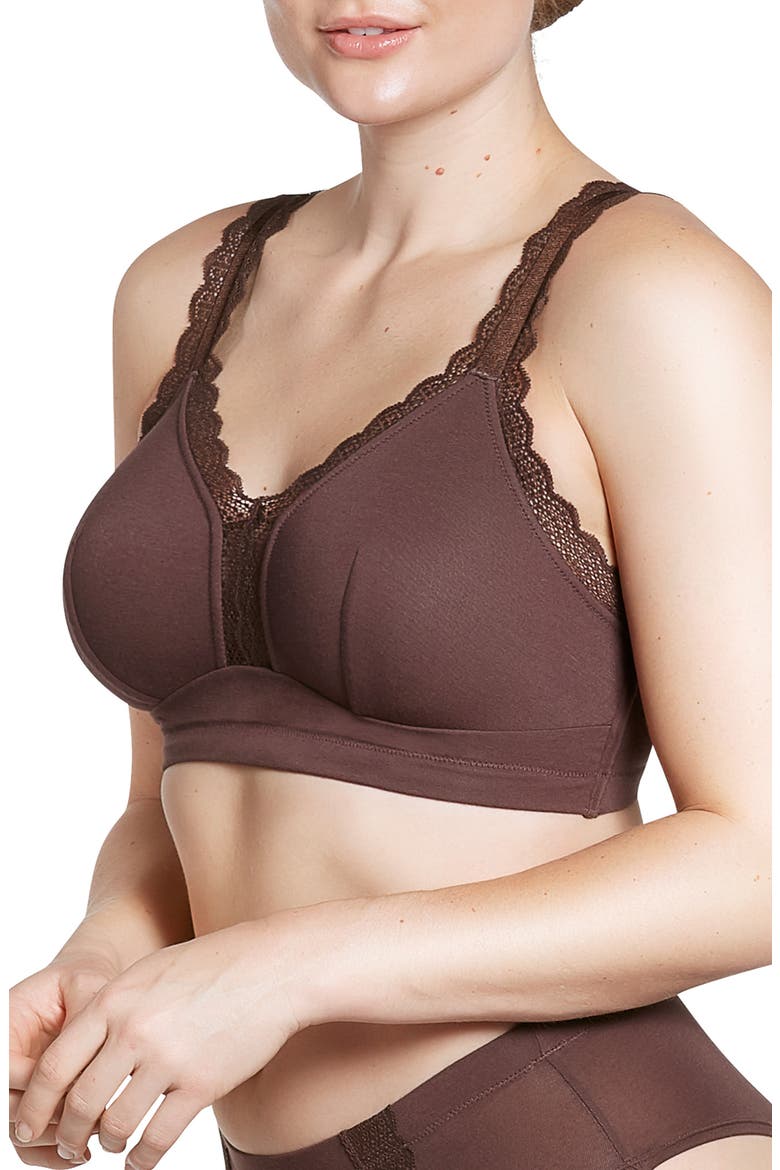 Dalis Bralette, Alternate, color, DEEP NUDE