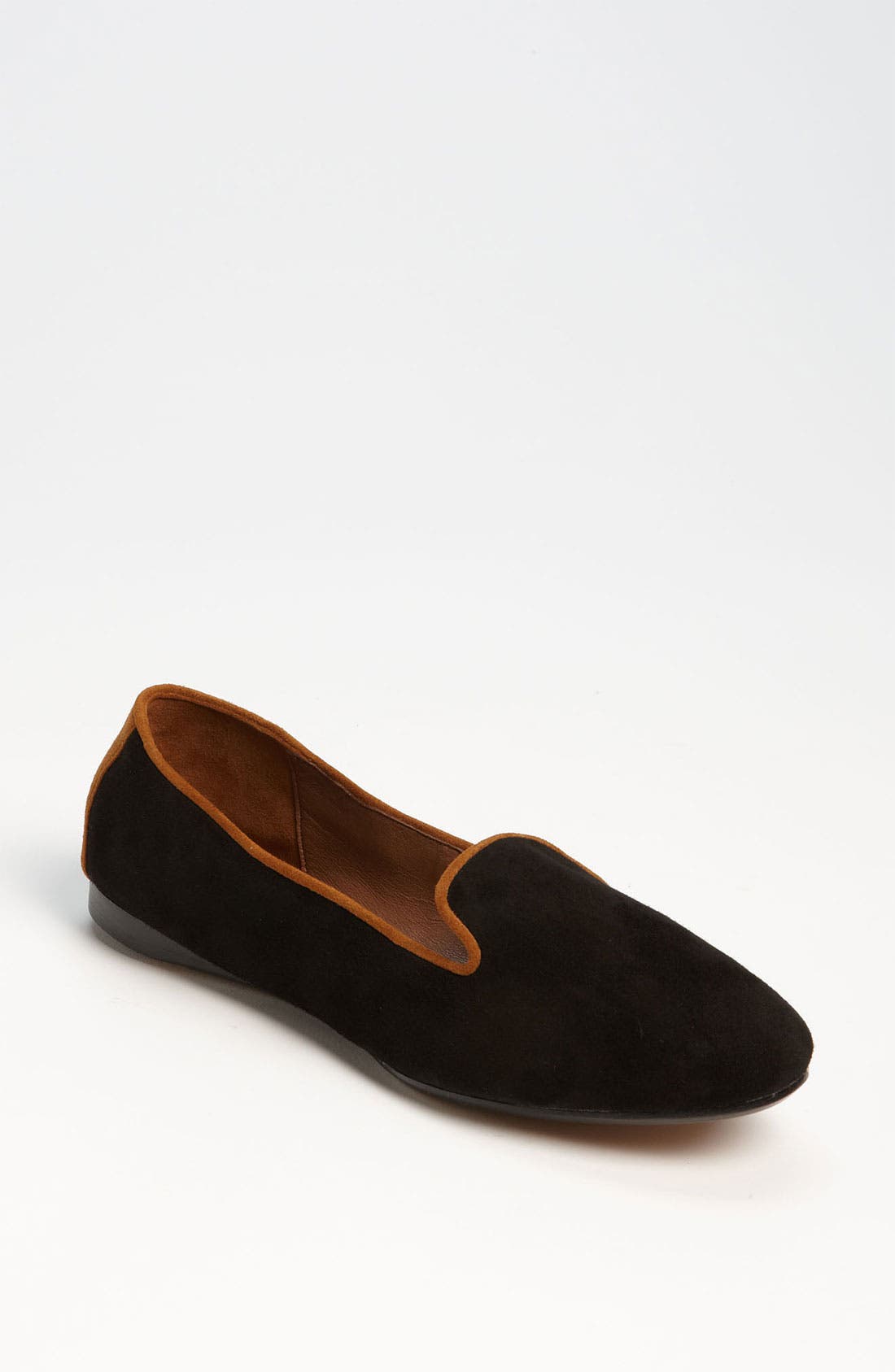 Donald J Pliner 'Denda' Flat, Main, color, BLACK SUEDE