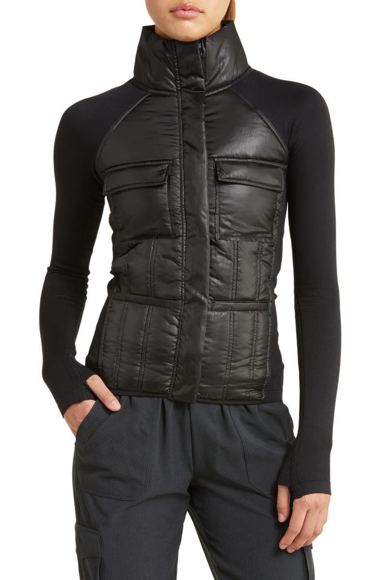 Zella Hybrid Jacket, Alternate, color,