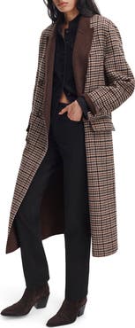 rag & bone Vasso Plaid Wool Coat