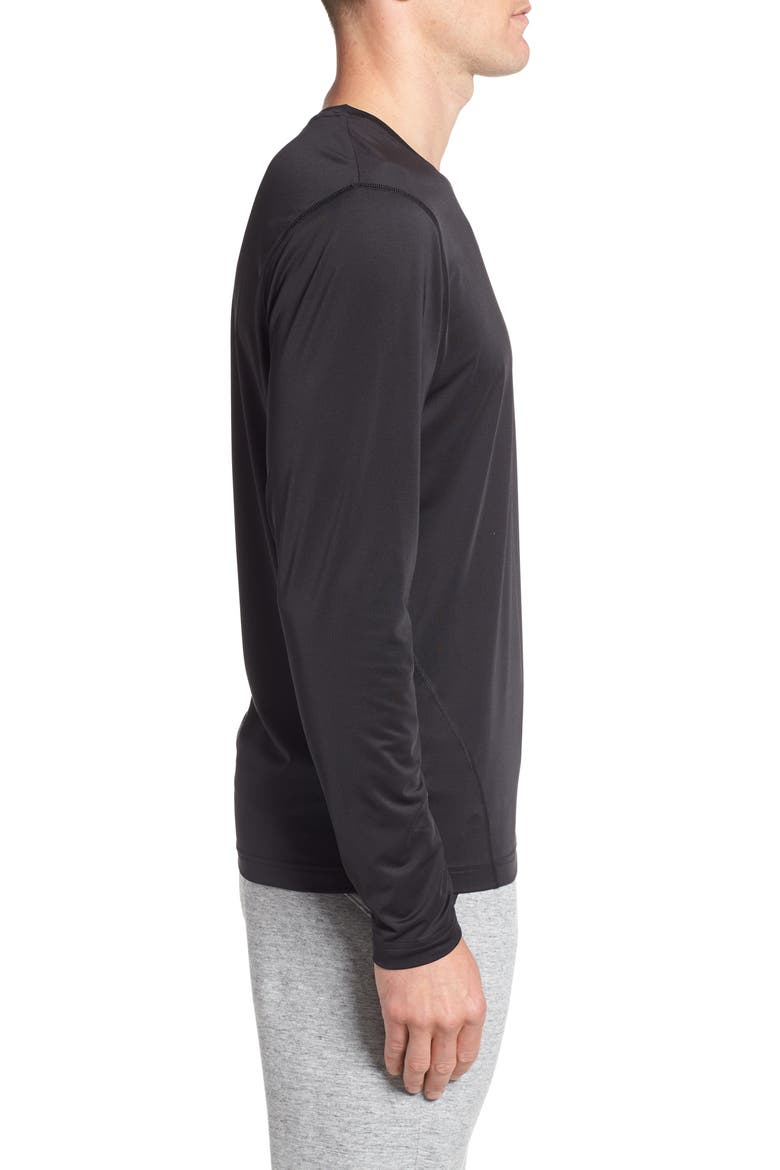 Enforce Base Layer T-Shirt, Alternate, color, BLACK