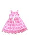 Kids' Floral Embroidered Party Dress