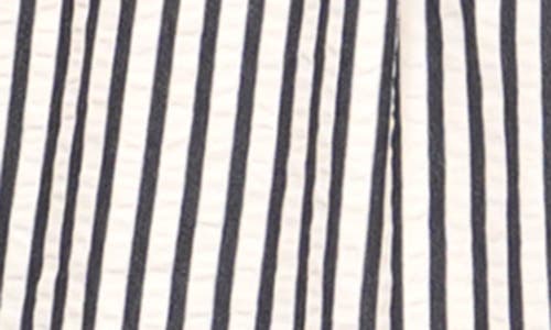 ADELYN RAE ADELYN RAE STRIPE A-LINE MINIDRESS 