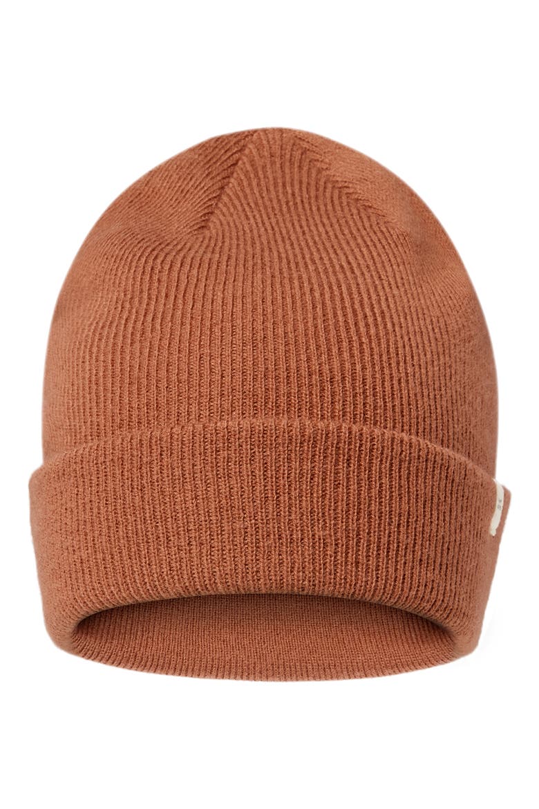Cloud Ribbed Beanie, Main, color, MAPLE