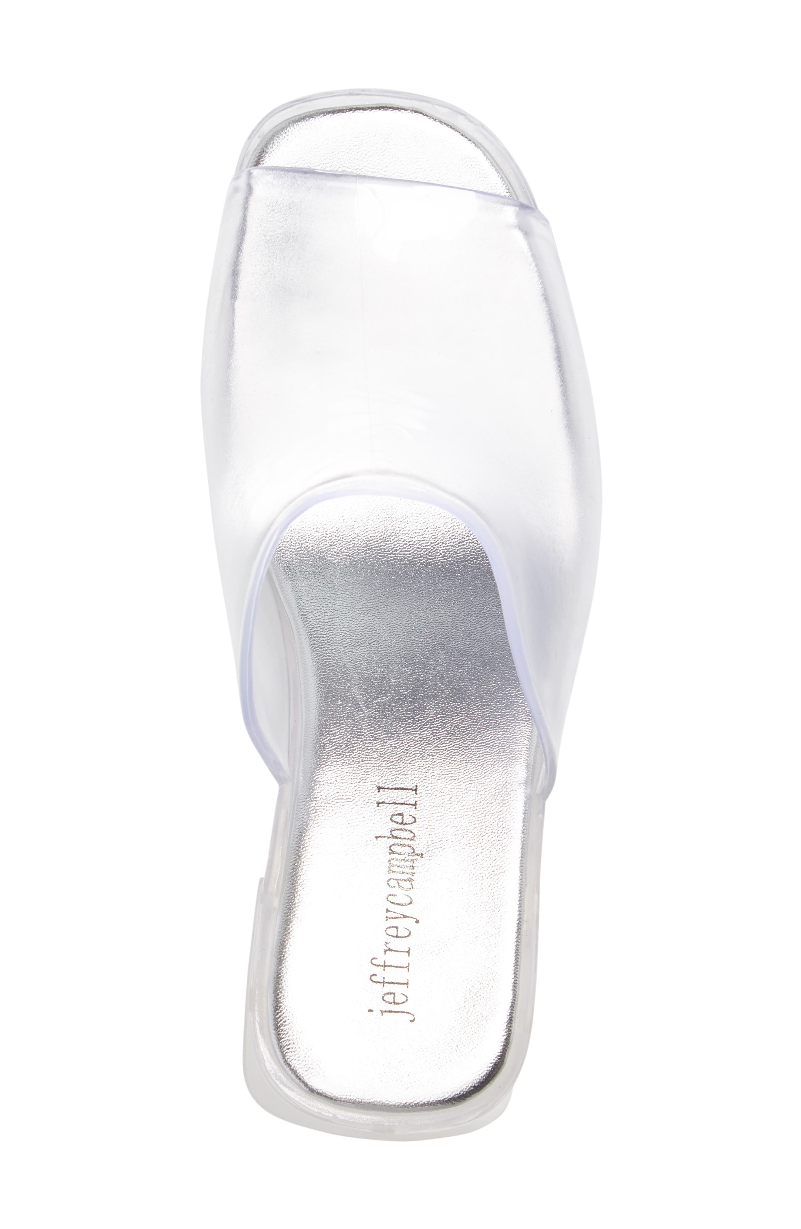 Jelly Slide Sandal, Alternate, color, CLEAR