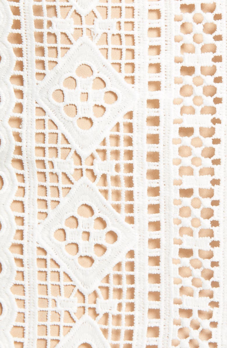 Endless Rose Eyelet Miniskirt, Alternate, color, 