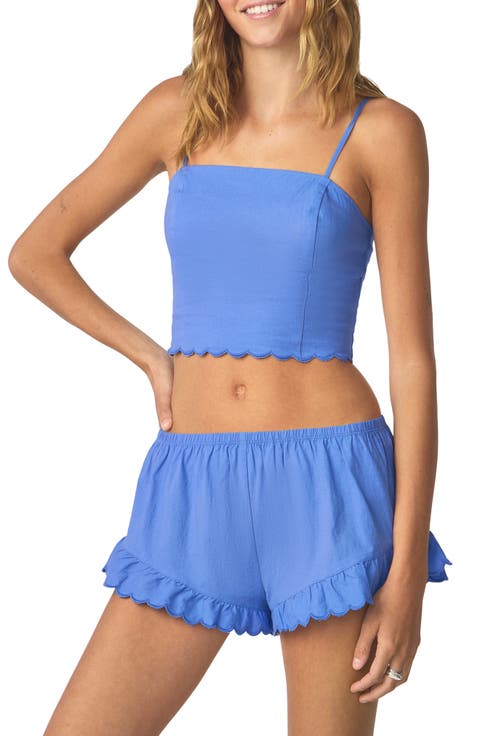 Scallop Crop Camisole