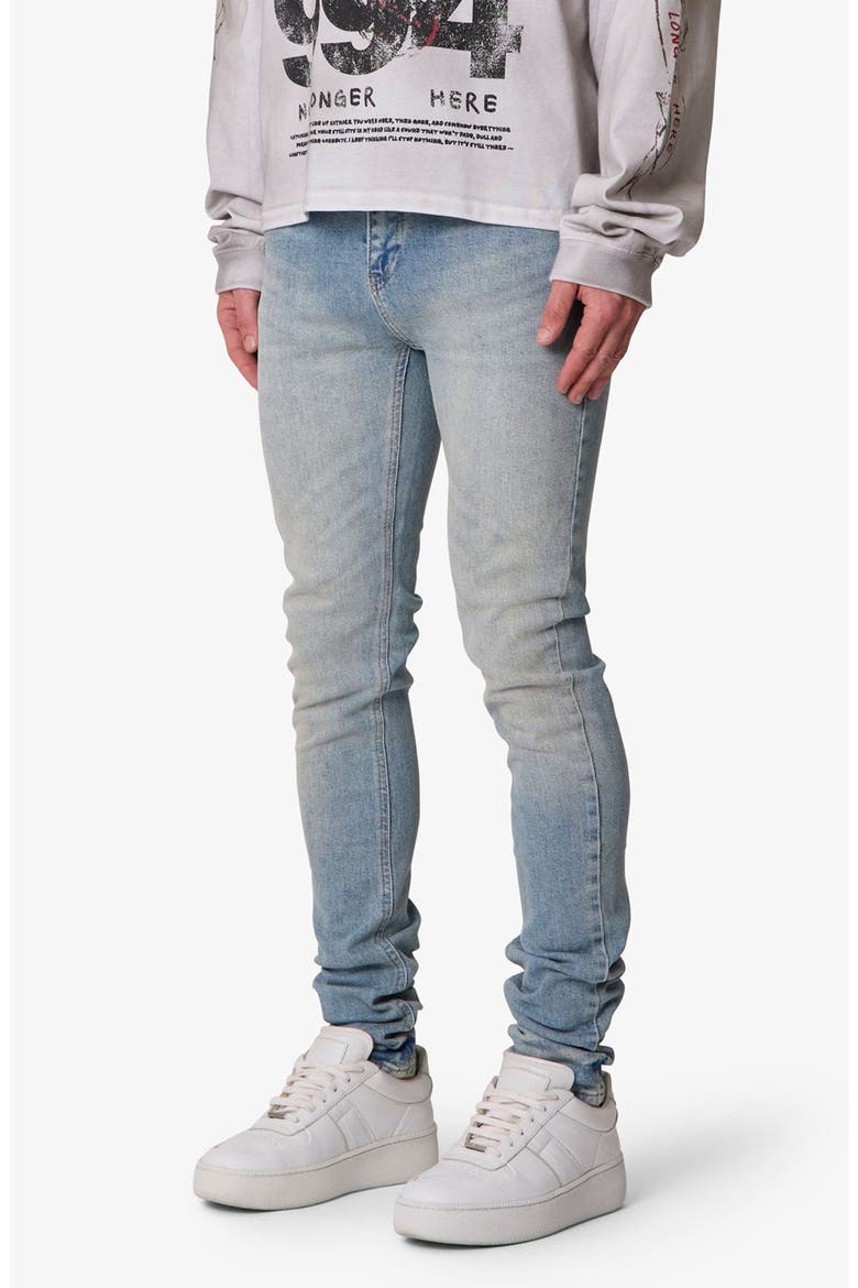 Skinny Jeans, Alternate, color, WESTERN BLUE