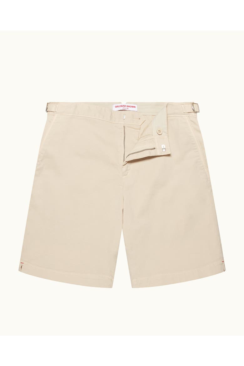 Dane Stretch-Cotton Tailored-Fit Shorts, Alternate, color, CHAI