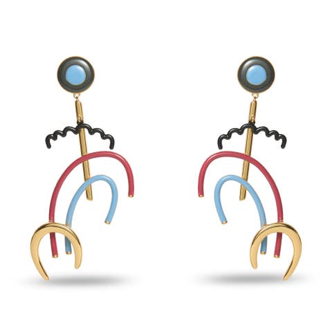 The Met X Lele Kandinsky Mobile Earrings