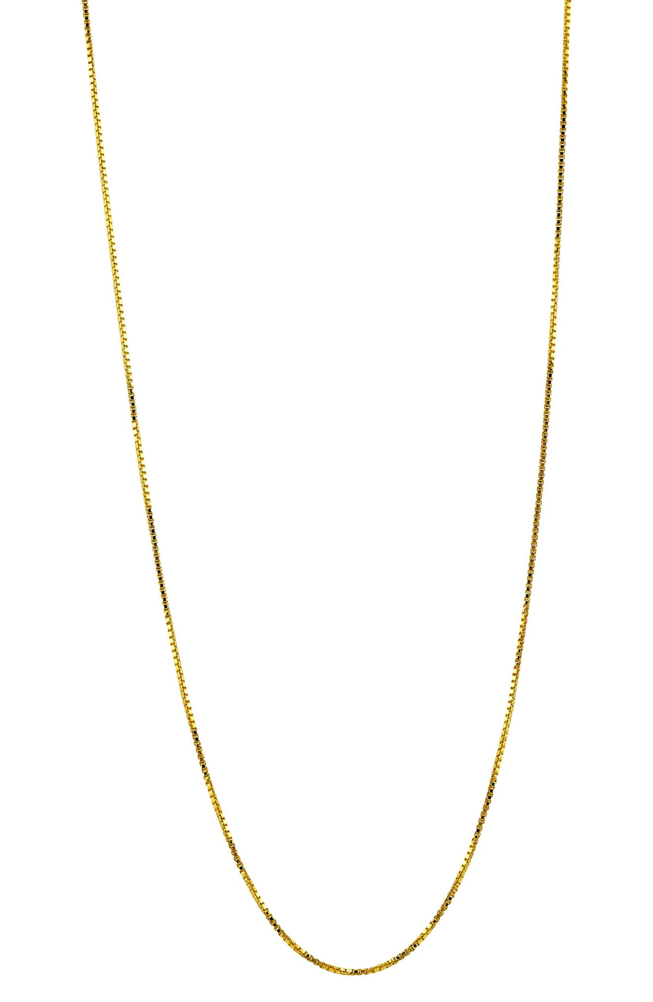 AMERICAN EXCHANGE Box Chain Necklace