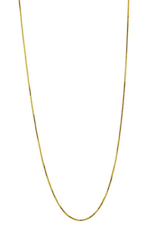 Box Chain Necklace