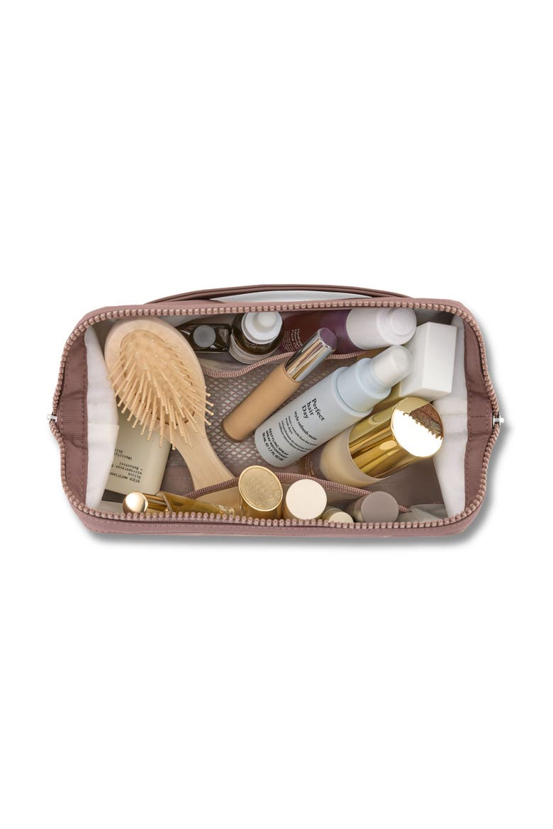 Better Than Basic Toiletry Kit, Alternate, color, Chocolate Mauve