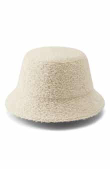 Mackenzie Wool Boucle Bucket Hat