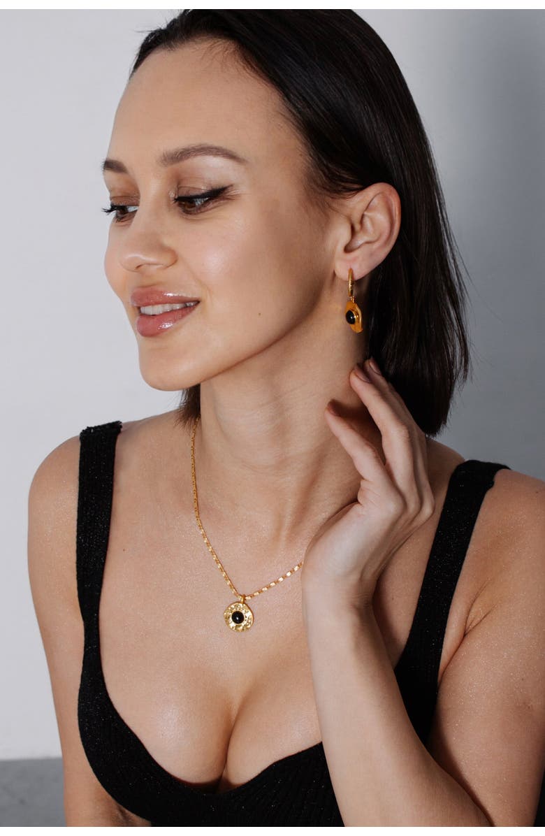 Classicharms Roaming Venus Crystal Molten Pendant Necklace, Alternate, color, 