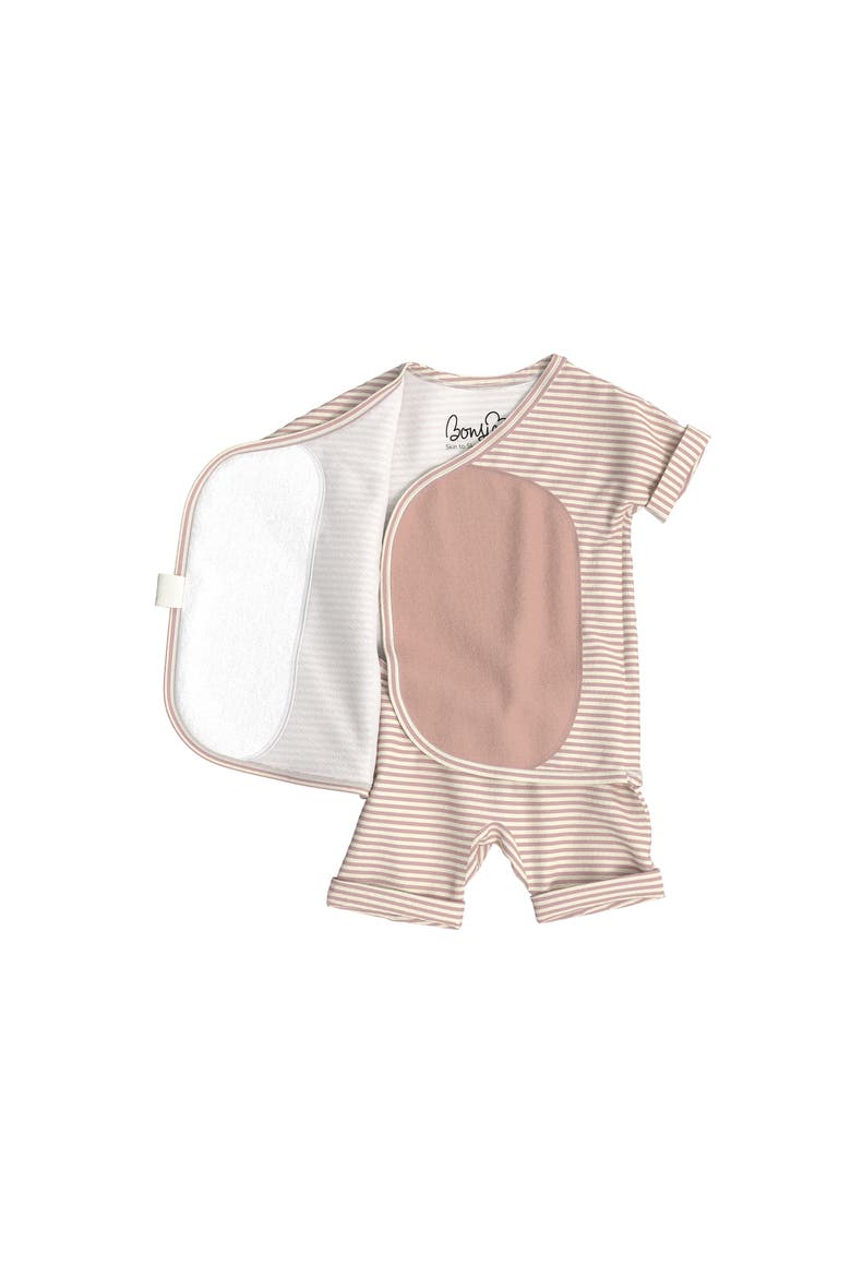 Unisex Baby Romper, Alternate, color, Berry Twist