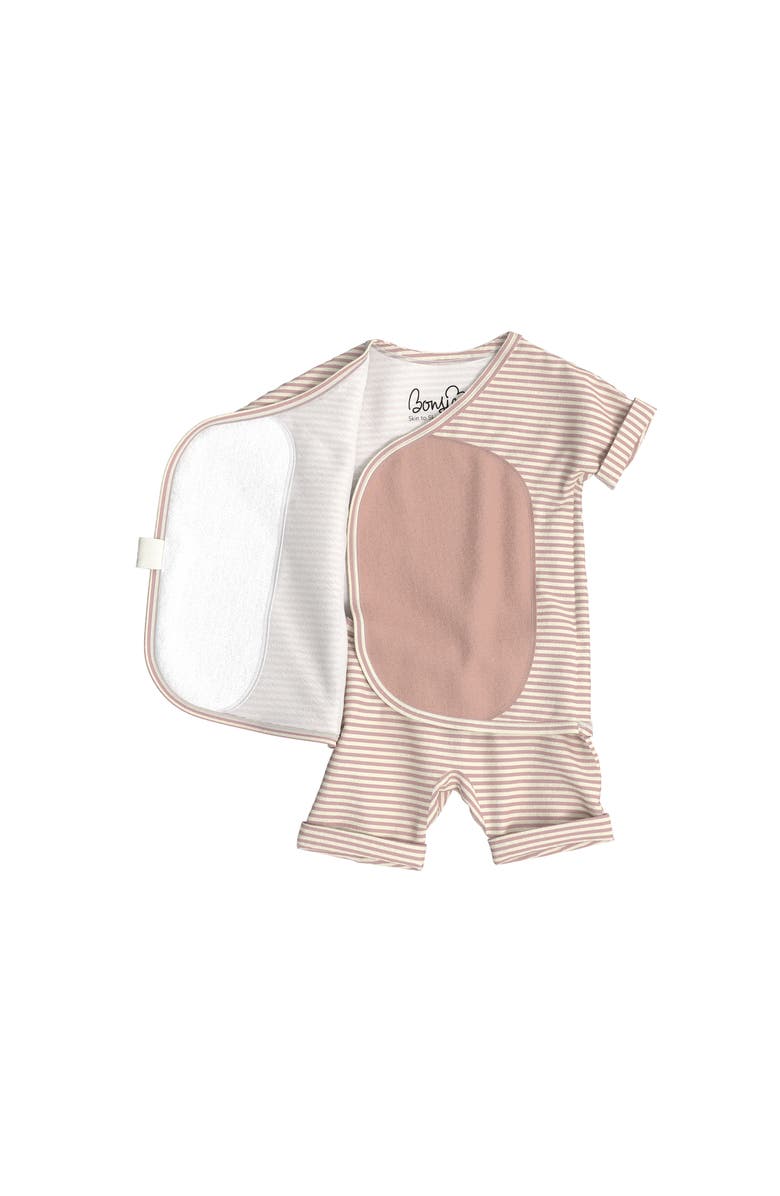Bonsie Baby - Romper, Alternate, color, Berry Twist