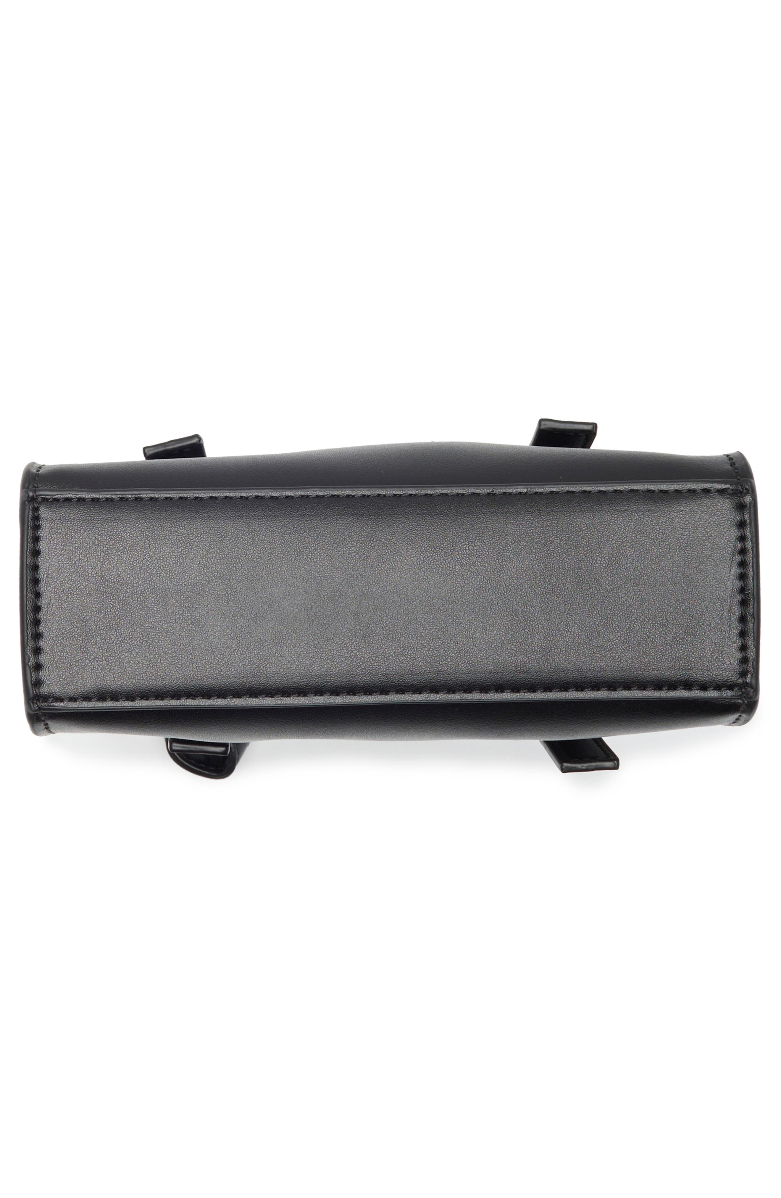 Versace Jeans Range Convertible Top-Handle Bag, Alternate, color, 