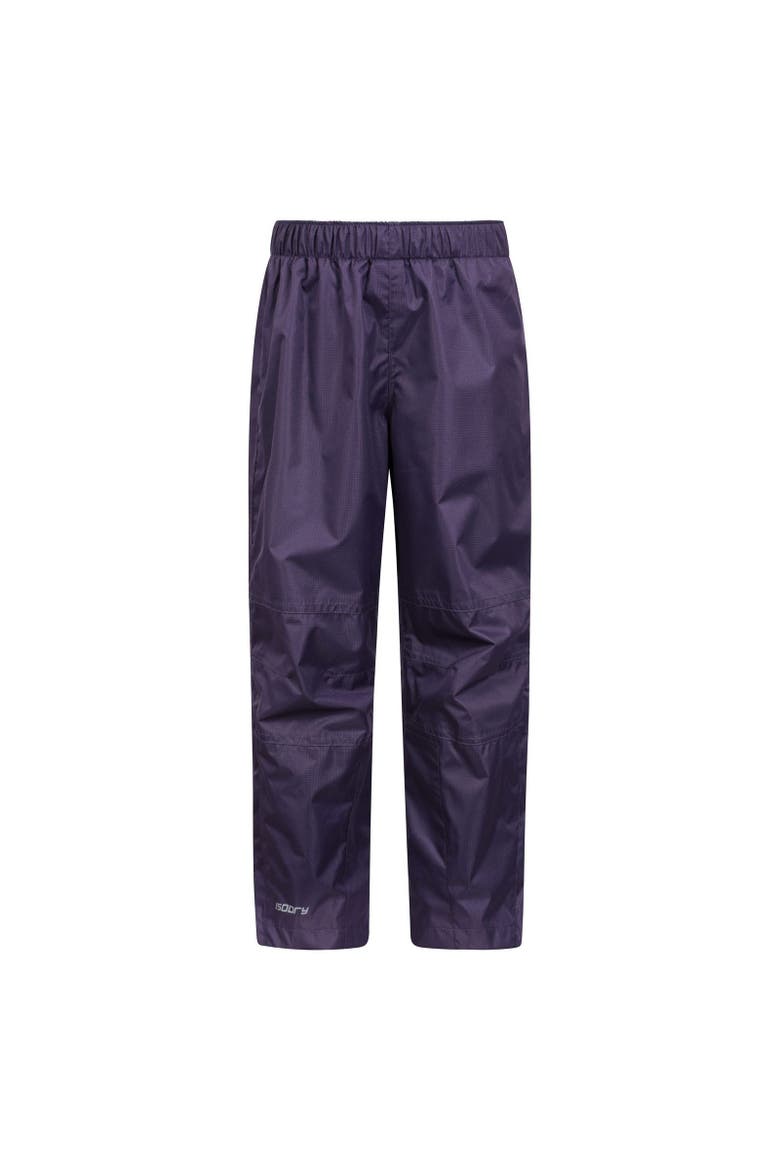 Childrens/Kids Spray II Waterproof Over Trousers, Main, color, Purple