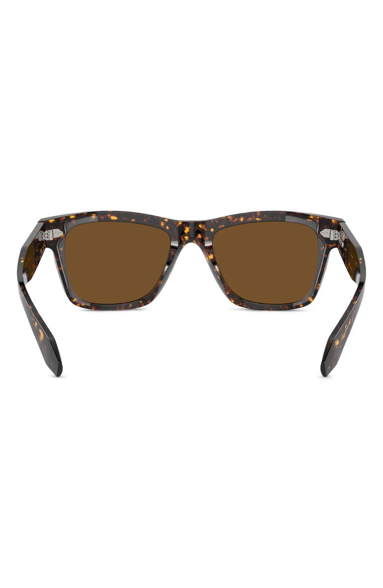Oliver Peoples N.04 Sun 53mm Polarized Rectangular Sunglasses, Alternate, color, Tortoise