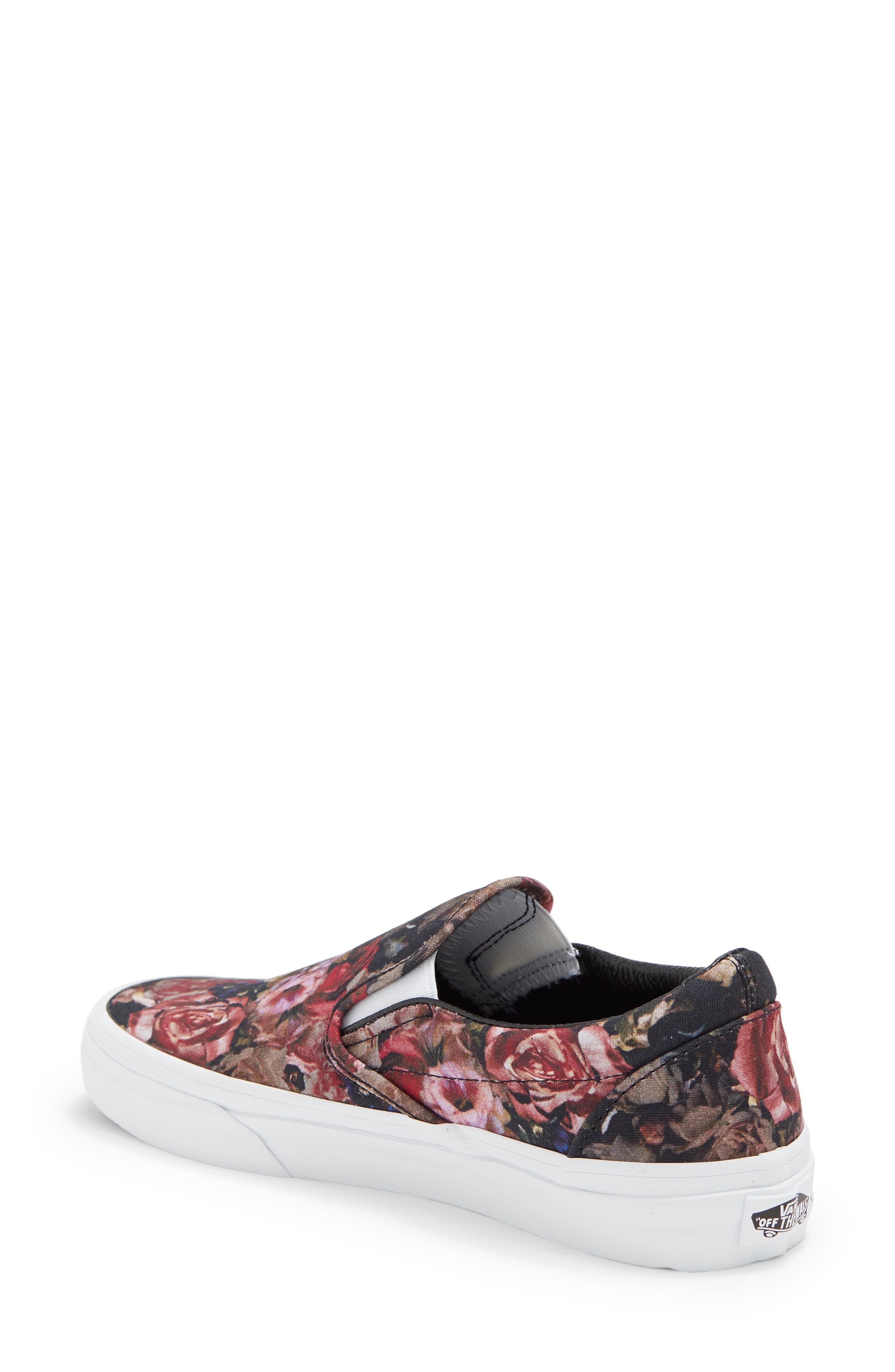 Classic Slip-On Sneaker, Alternate, color, FLORAL