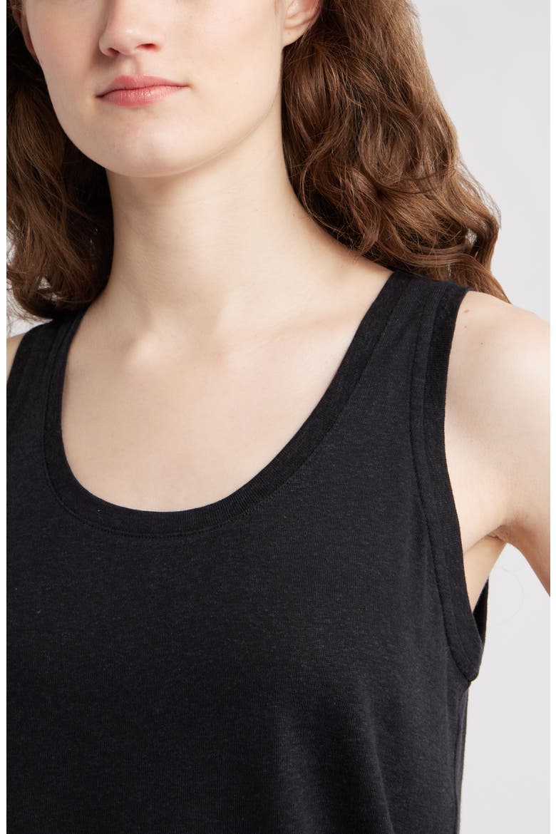Relaxed Tank, Alternate, color, BLACK
