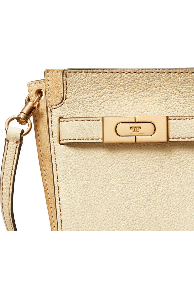 Tory Burch Lee Radziwill Petite Pebble Leather Bucket Bag, Alternate, color,