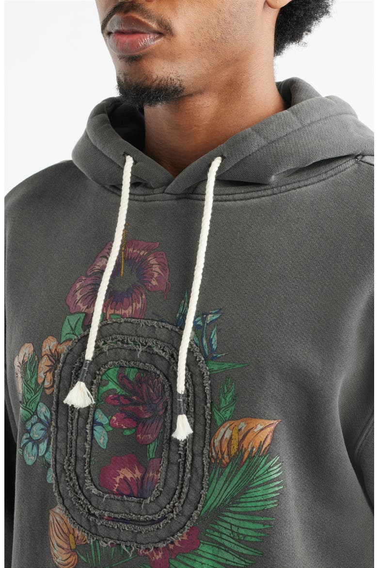 Summer Graphic Hoodie, Alternate, color, BLACK
