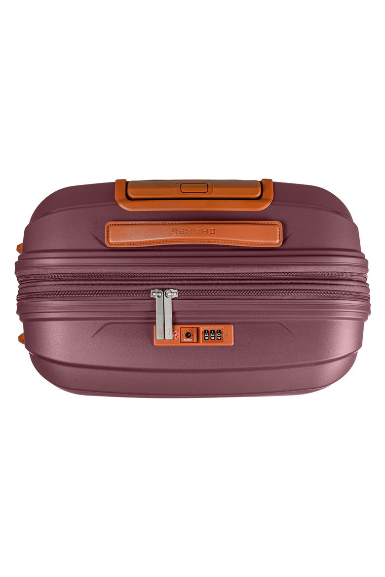 Aura 3-Piece Hardside Luggage Set, Alternate, color, BURGUNDY