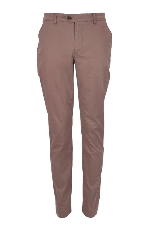Jack Flat Front Stretch Sateen Pant