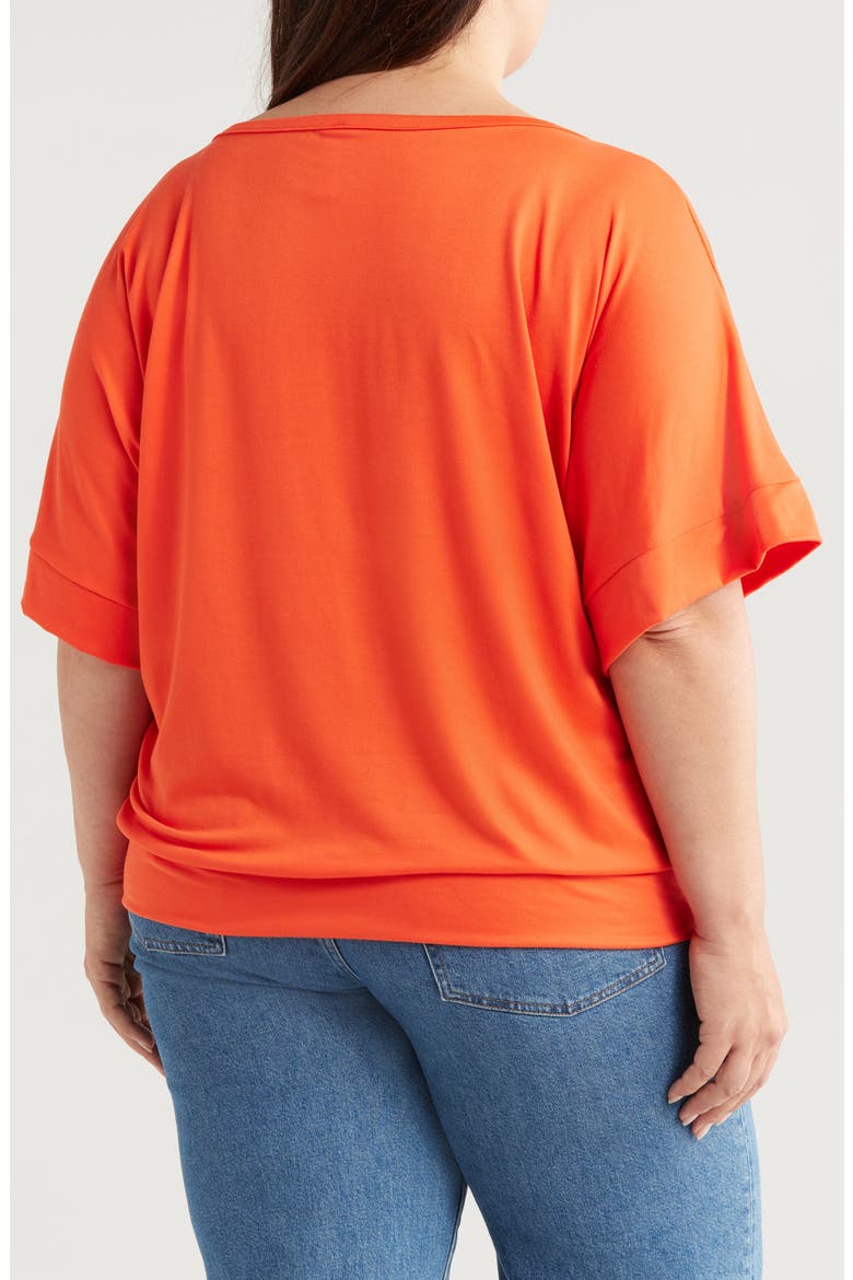 Loose Fit T-Shirt, Alternate, color, CARROT