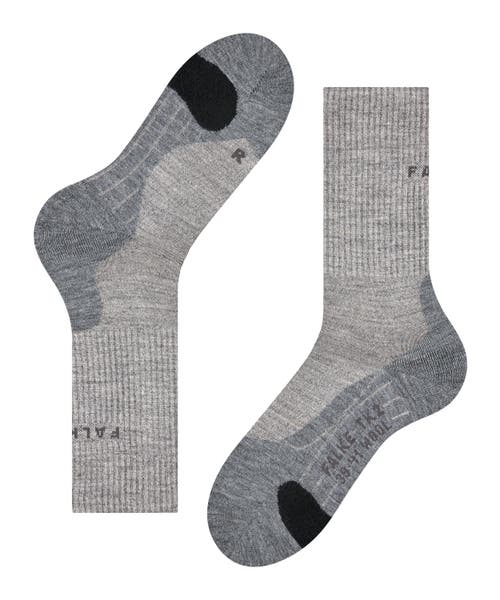 Falke Tk2 Explore Wool Hiking Socks In Animal Print