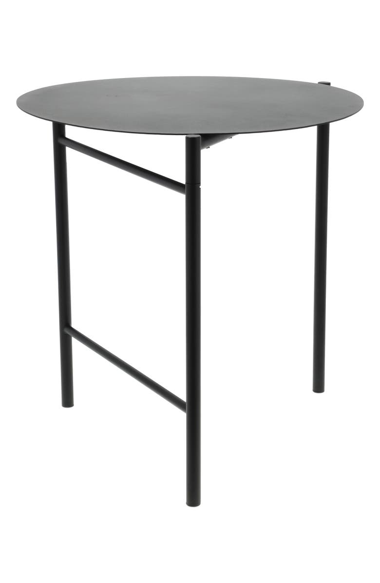 Zone Denmark Disc Portable Table, Main, color, Black