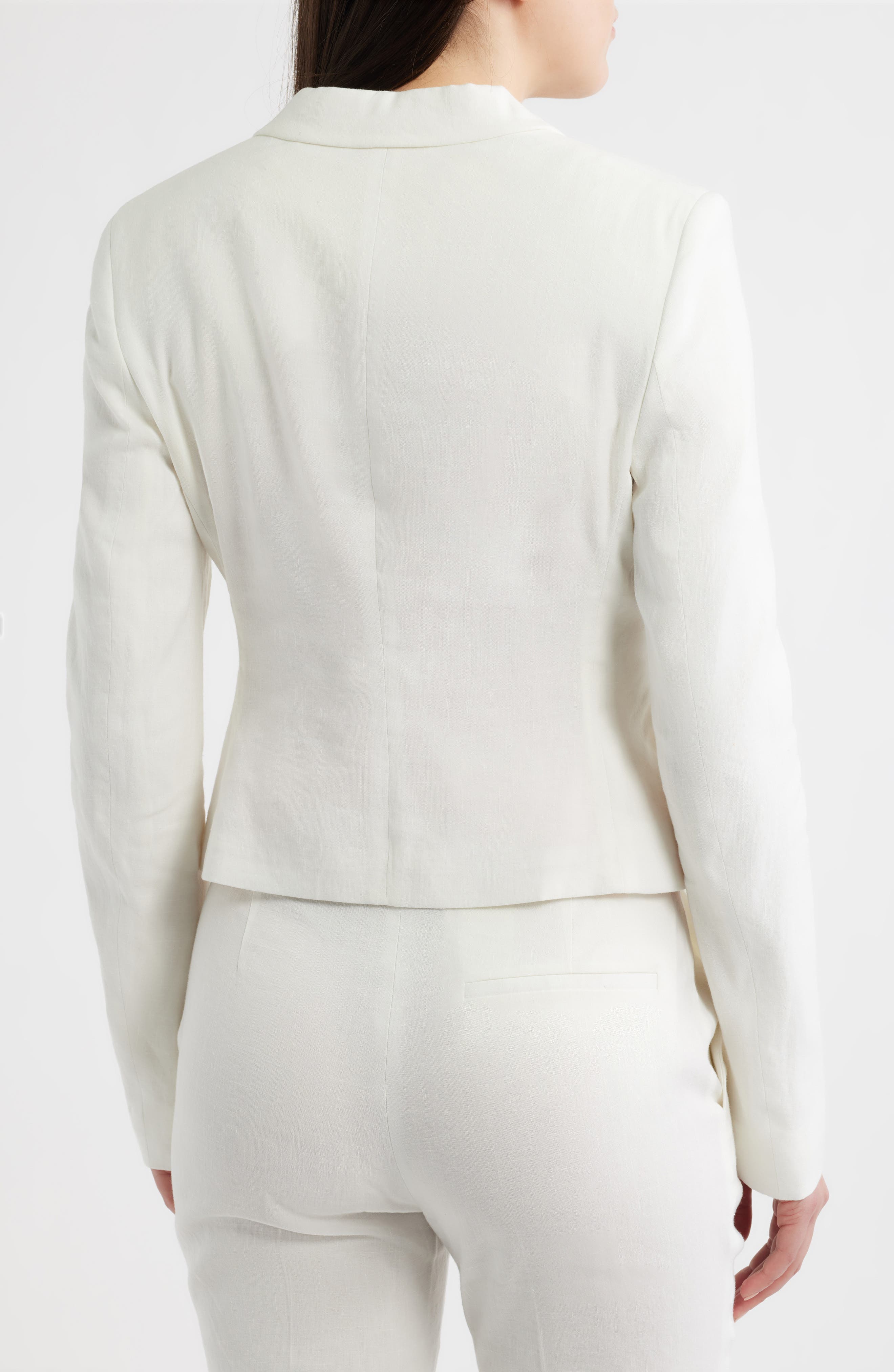 Женские BOSS Jori Linen Blend Jacket — фото 2