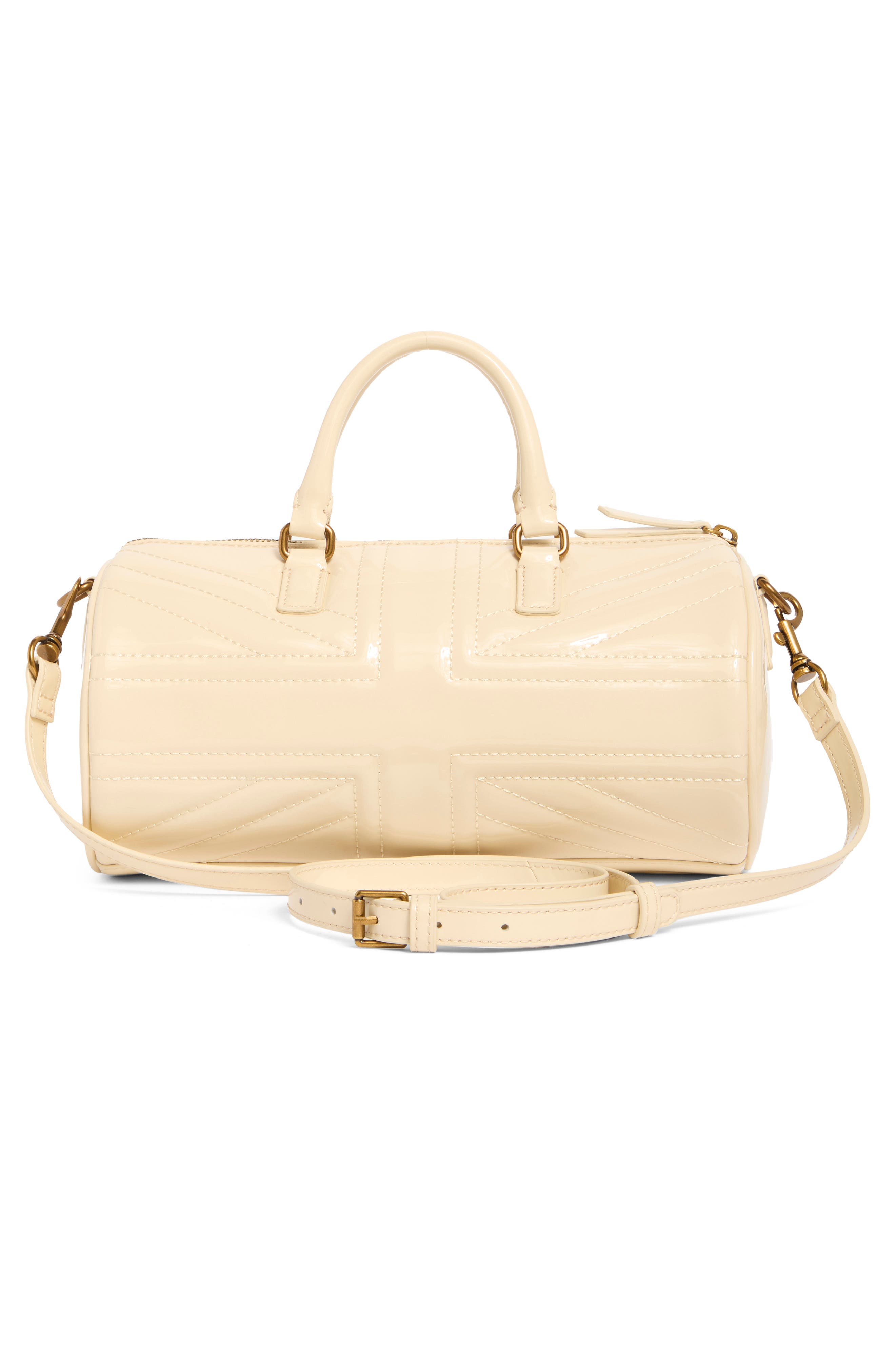 Kurt Geiger London Kengsinton UJ Barrel Bag, Alternate, color, Cream