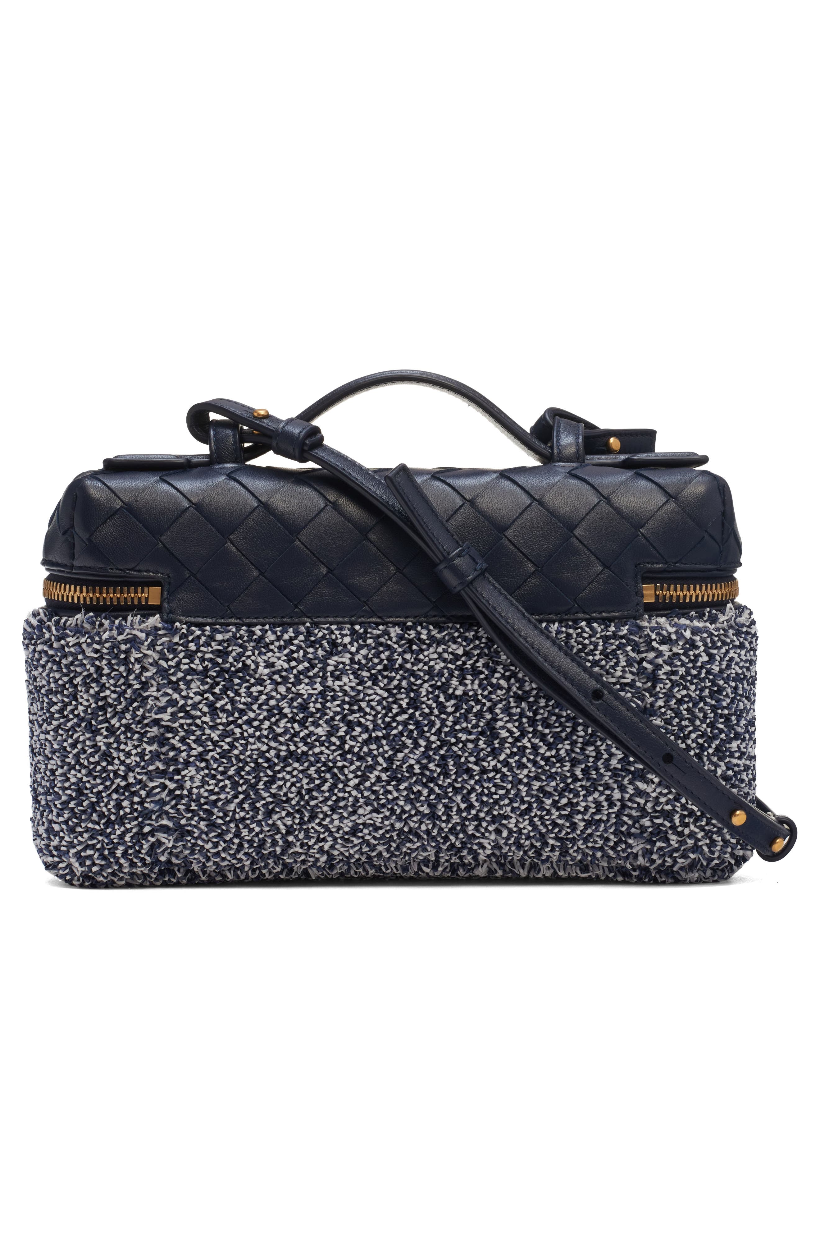 Bang Bang Mixed Media Vanity Case Crossbody Bag, Alternate, color, 9558 MIDNIGHT-ALAB/ MIDN-G