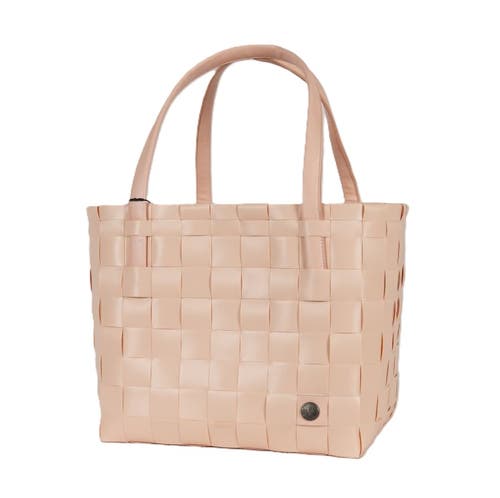 Handed By Color Match Recycled Tote Bag In Ballet