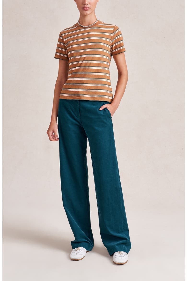 Striped Molly Tee, Alternate, color, Tan/Multi