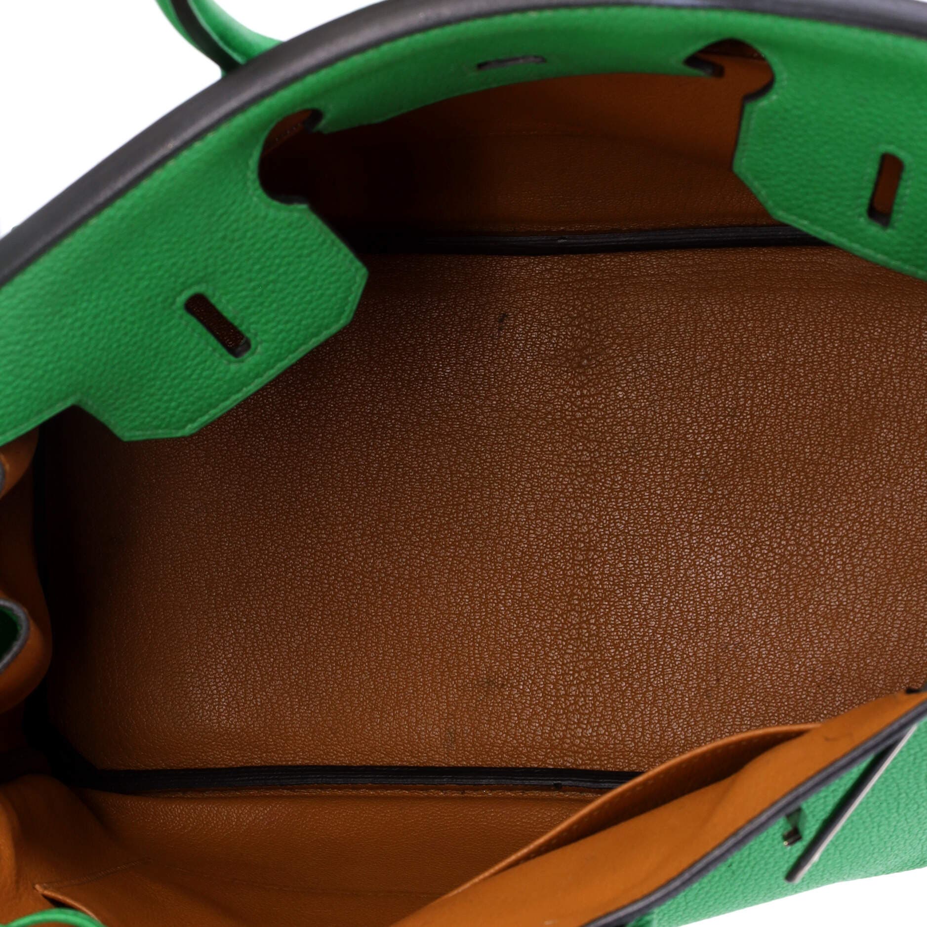 Birkin Handbag Verso Togo with Palladium Hardware 30, Alternate, color, Green