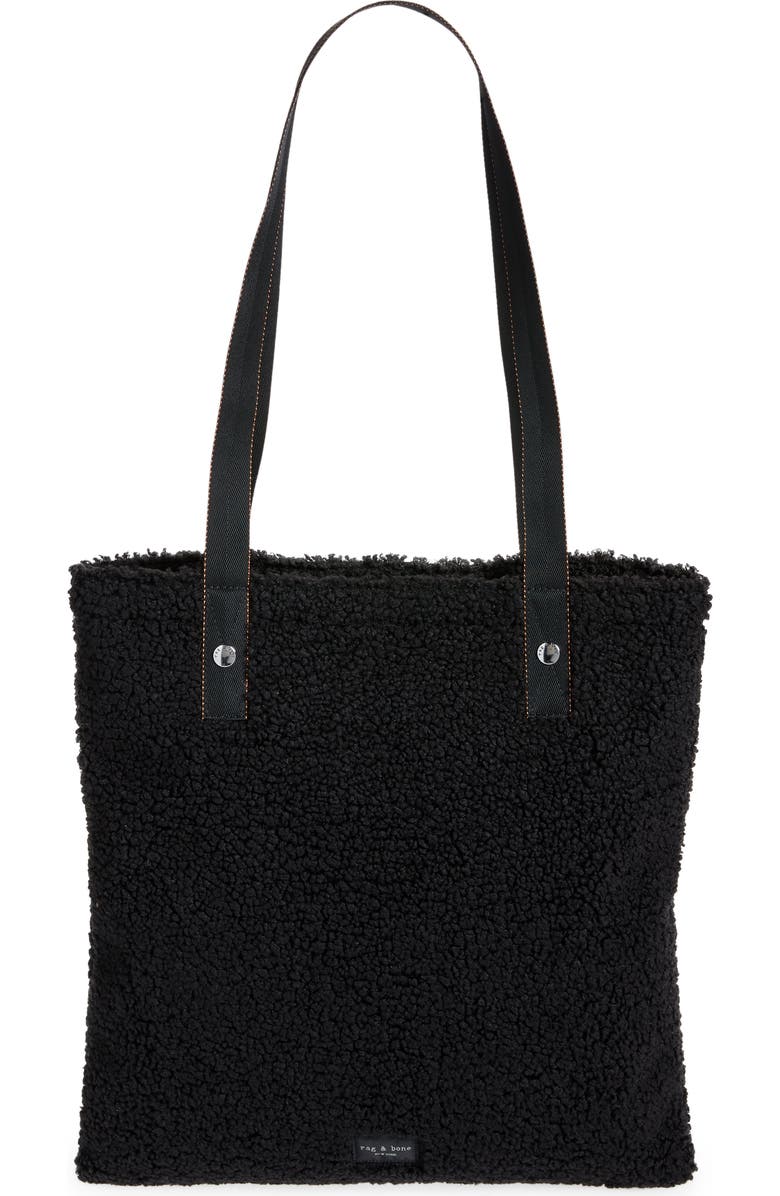 rag & bone Addison Fleece Carryall Tote Bag, Main, color,