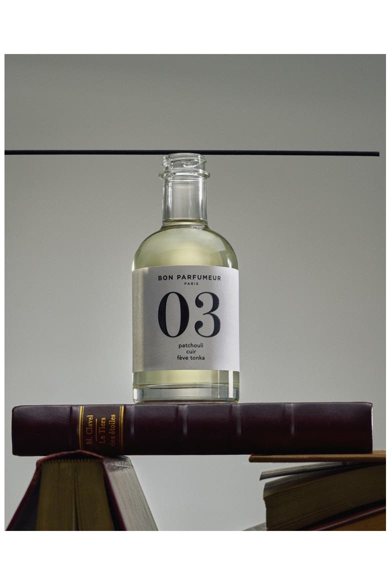 03 Patchouli Leather Tonka Bean Reed Diffuser, Alternate, color, NO COLOR