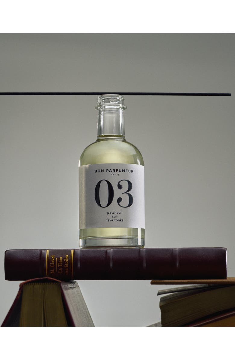 Bon Parfumeur 03 Patchouli Leather Tonka Bean Reed Diffuser, Alternate, color,