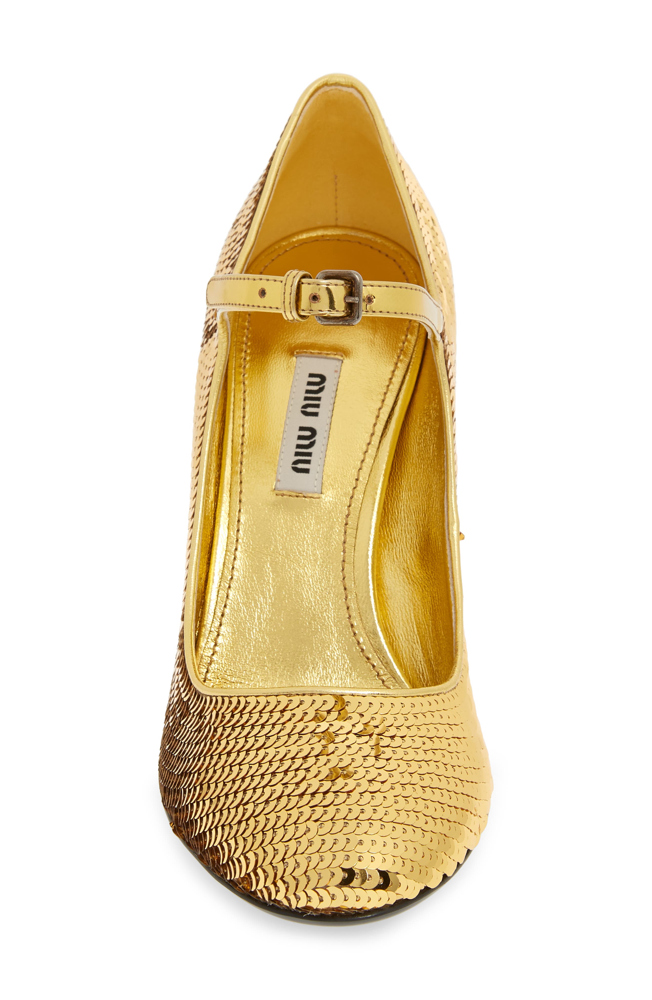 Miu Miu Sequin Mary Jane Pump, Alternate, color, 